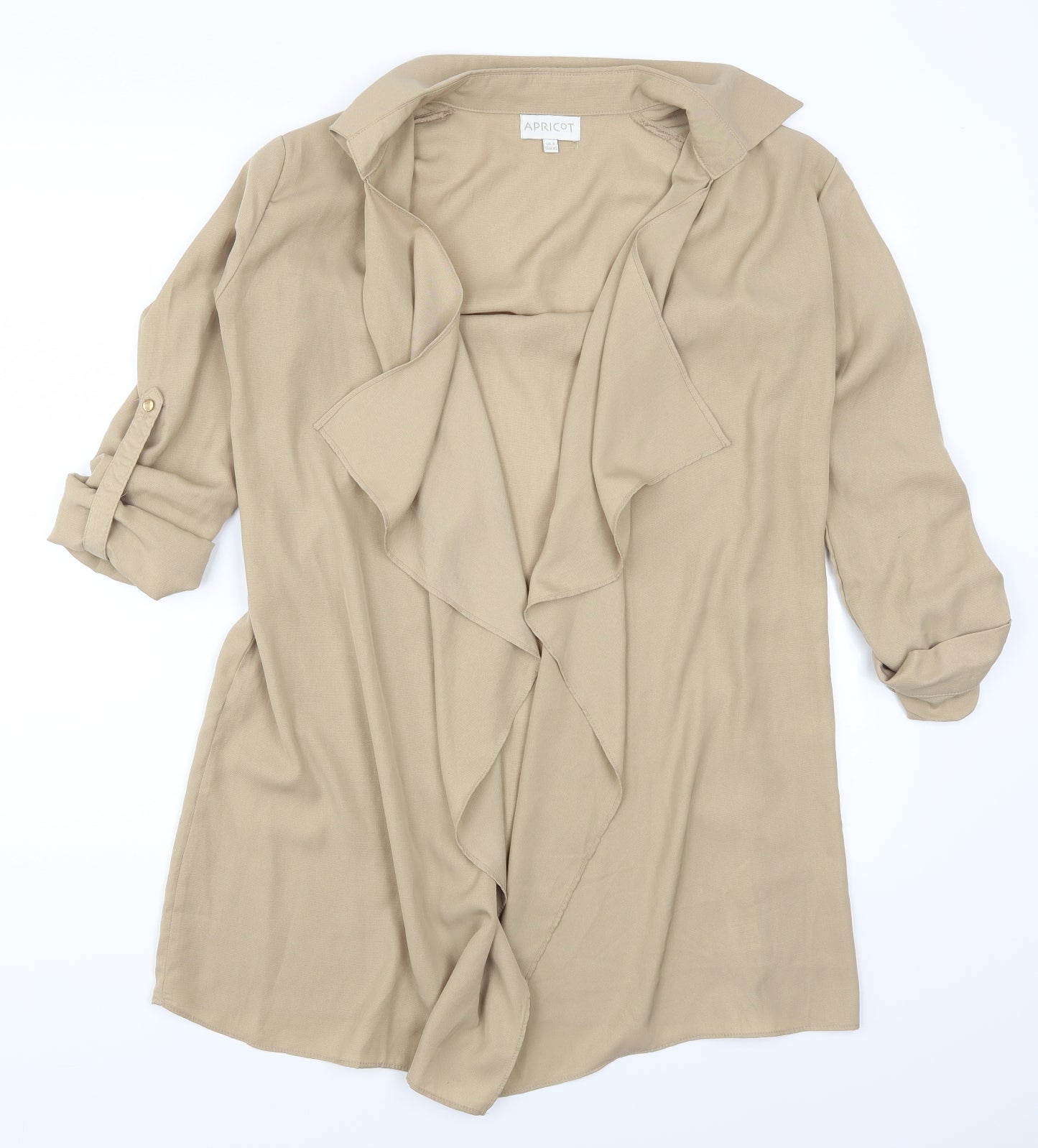 Womens UK Size 8 Apricot Beige Jacket