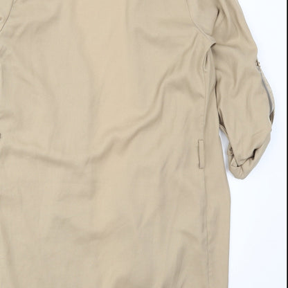 Womens UK Size 8 Apricot Beige Jacket