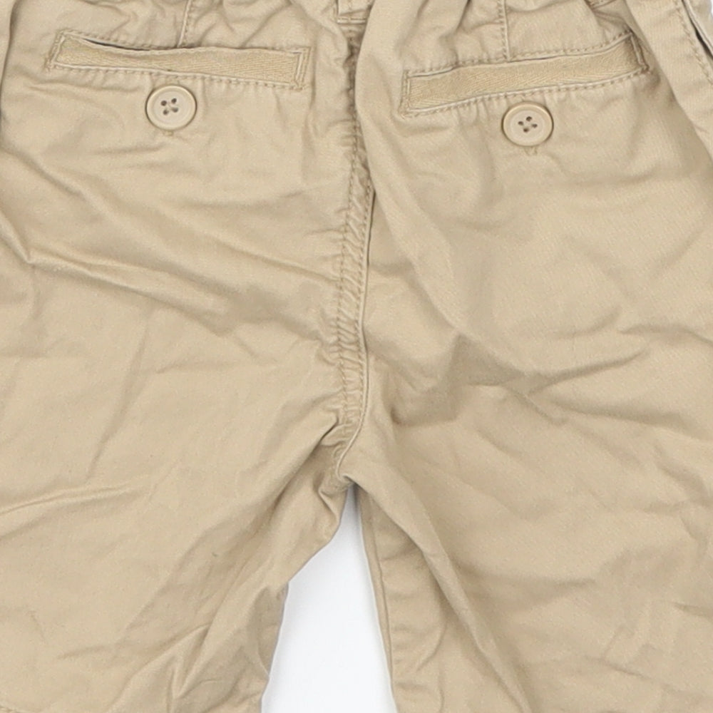 Matalan Boys Beige   Cargo Trousers Size 12-18 Months
