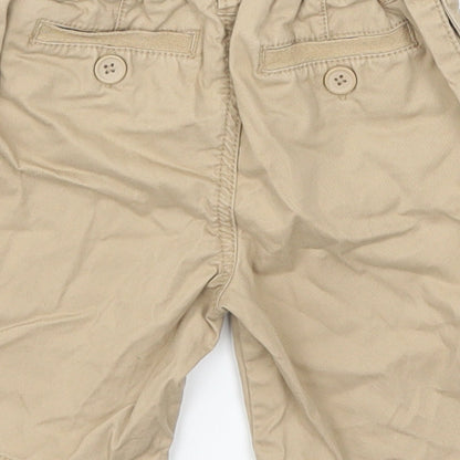 Matalan Boys Beige   Cargo Trousers Size 12-18 Months
