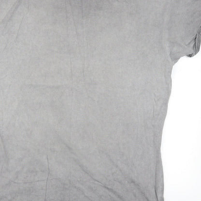 Topman Mens Grey    T-Shirt Size L  - San Francisco
