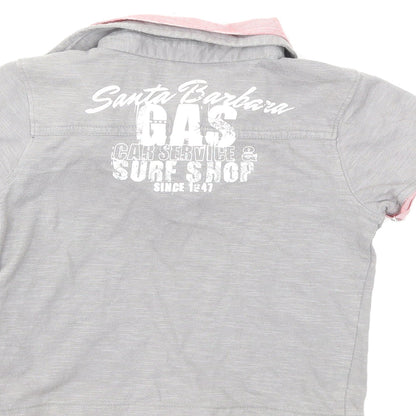 Mothercare Boys Grey   Basic Polo Size 2-3 Years  - road trip
