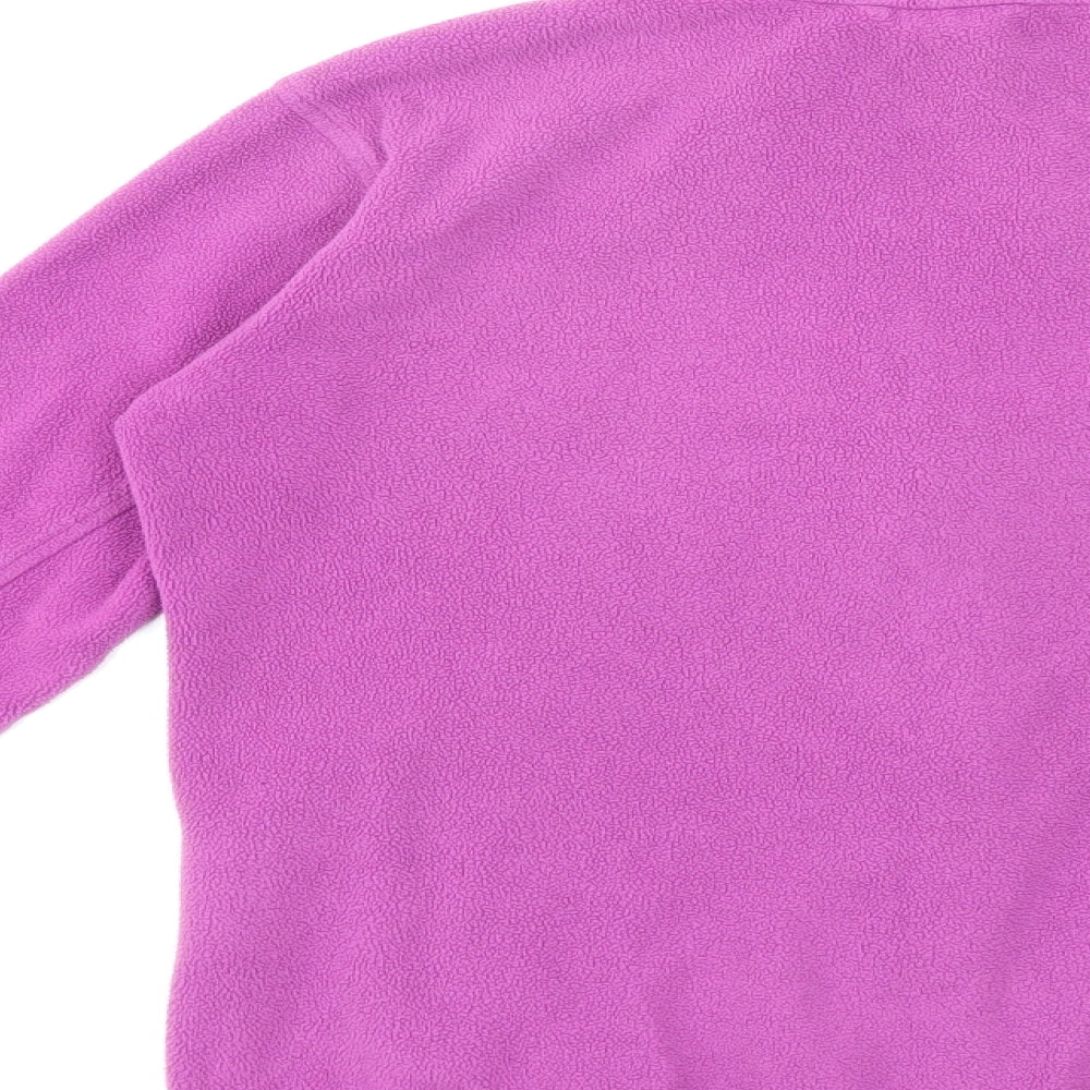 Dare2B Womens Purple  Fleece Jacket  Size 8