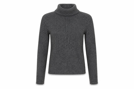 Pull&Bear Womens Grey  Knit Pullover Jumper Size S
