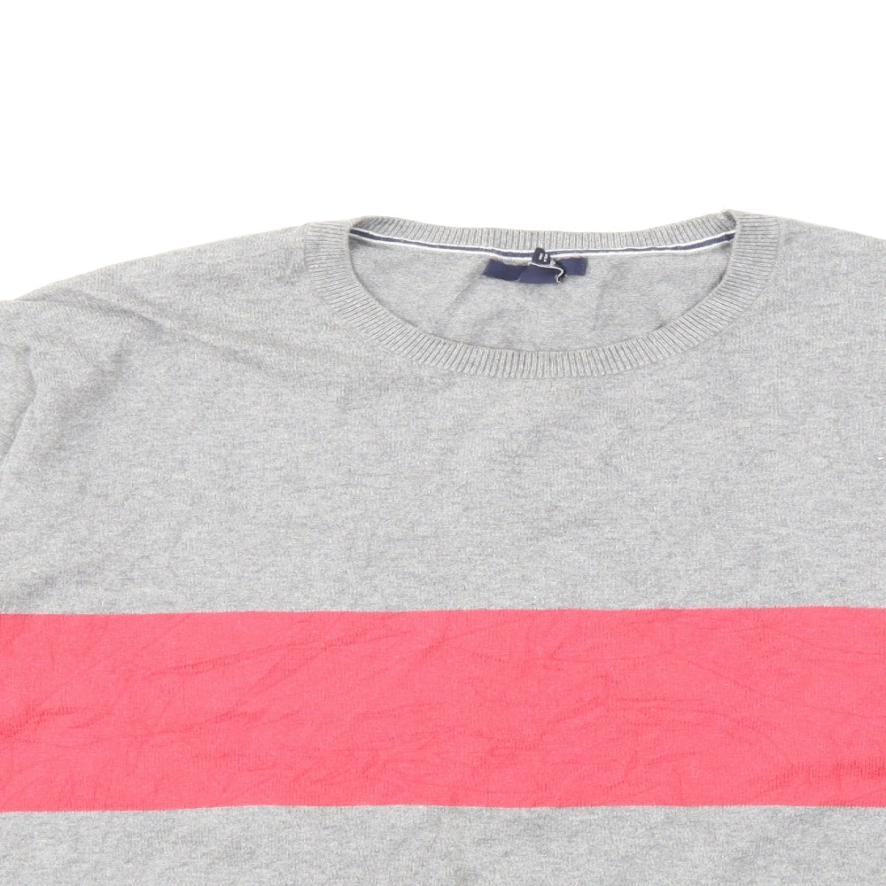 Gap Mens Grey  Knit Pullover Jumper Size XL