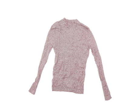 Topman Mens Red  Knit Pullover Jumper Size M