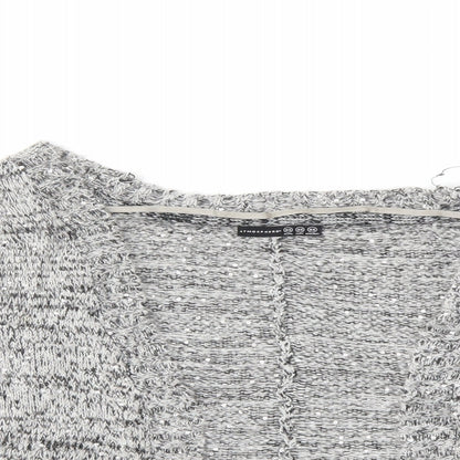 Atmosphere Womens Black  Knit Cardigan Jumper Size XS