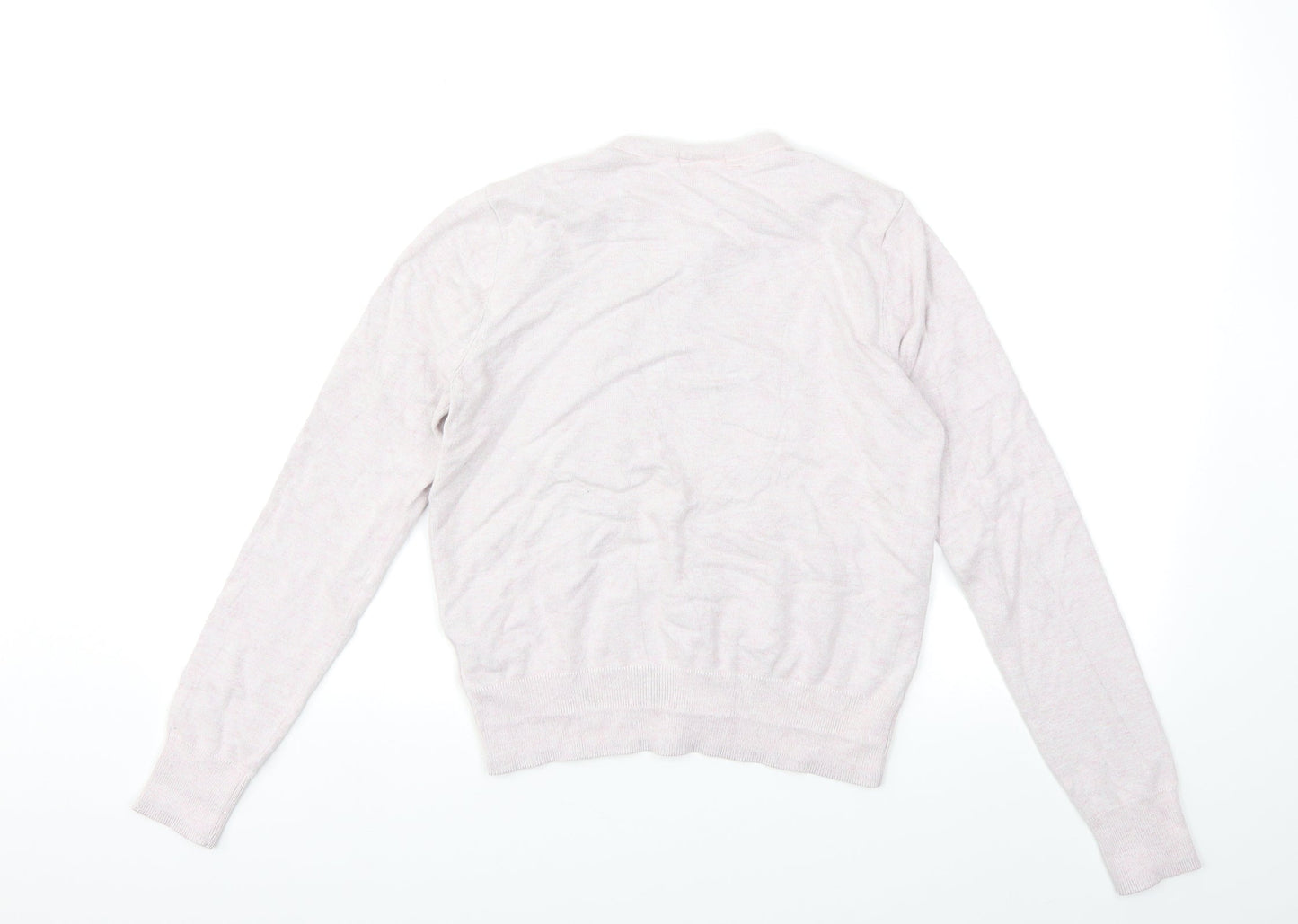 H&M Womens Purple  Knit Cardigan Jumper Size S
