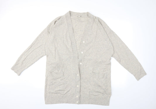 Gap Womens Beige  Knit Cardigan Jumper Size XL