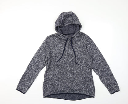 soulex Womens Blue   Pullover Hoodie Size M