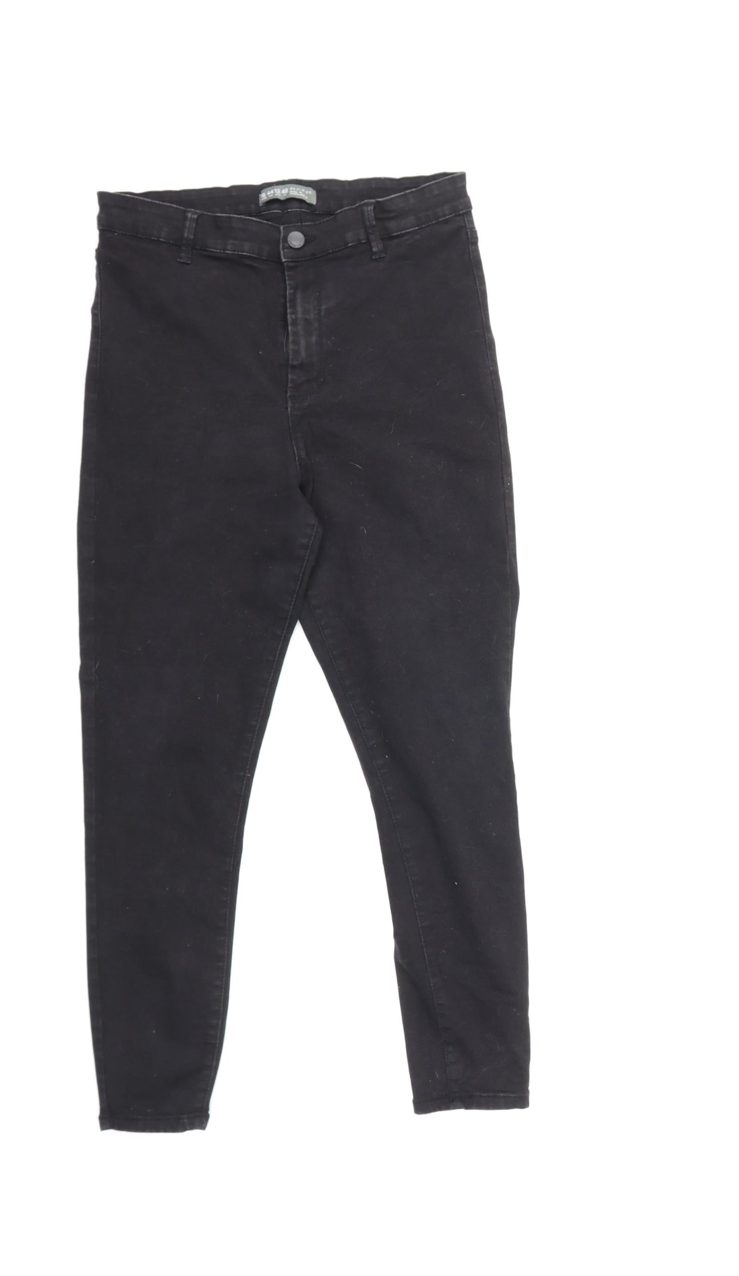 Denim & Co. Womens Black  Denim Skinny Jeans Size 16 L26 in