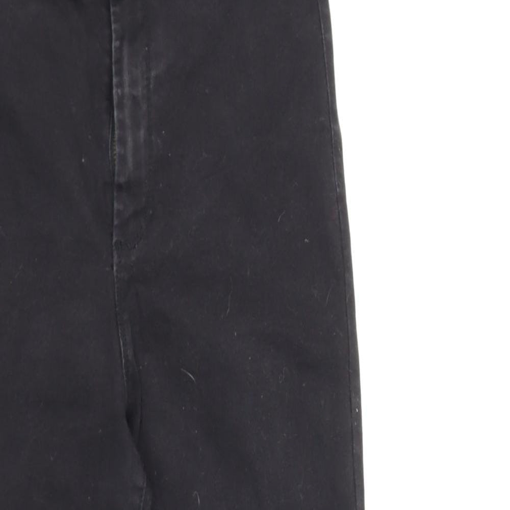 Denim & Co. Womens Black  Denim Skinny Jeans Size 16 L26 in