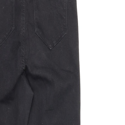 Denim & Co. Womens Black  Denim Skinny Jeans Size 16 L26 in