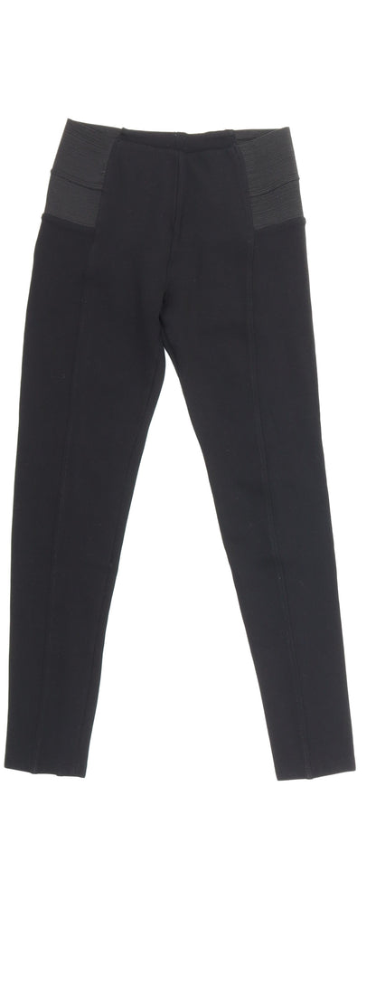 Womens UK Size 25 in Zara Regular Fit Snow Pants Black Trousers