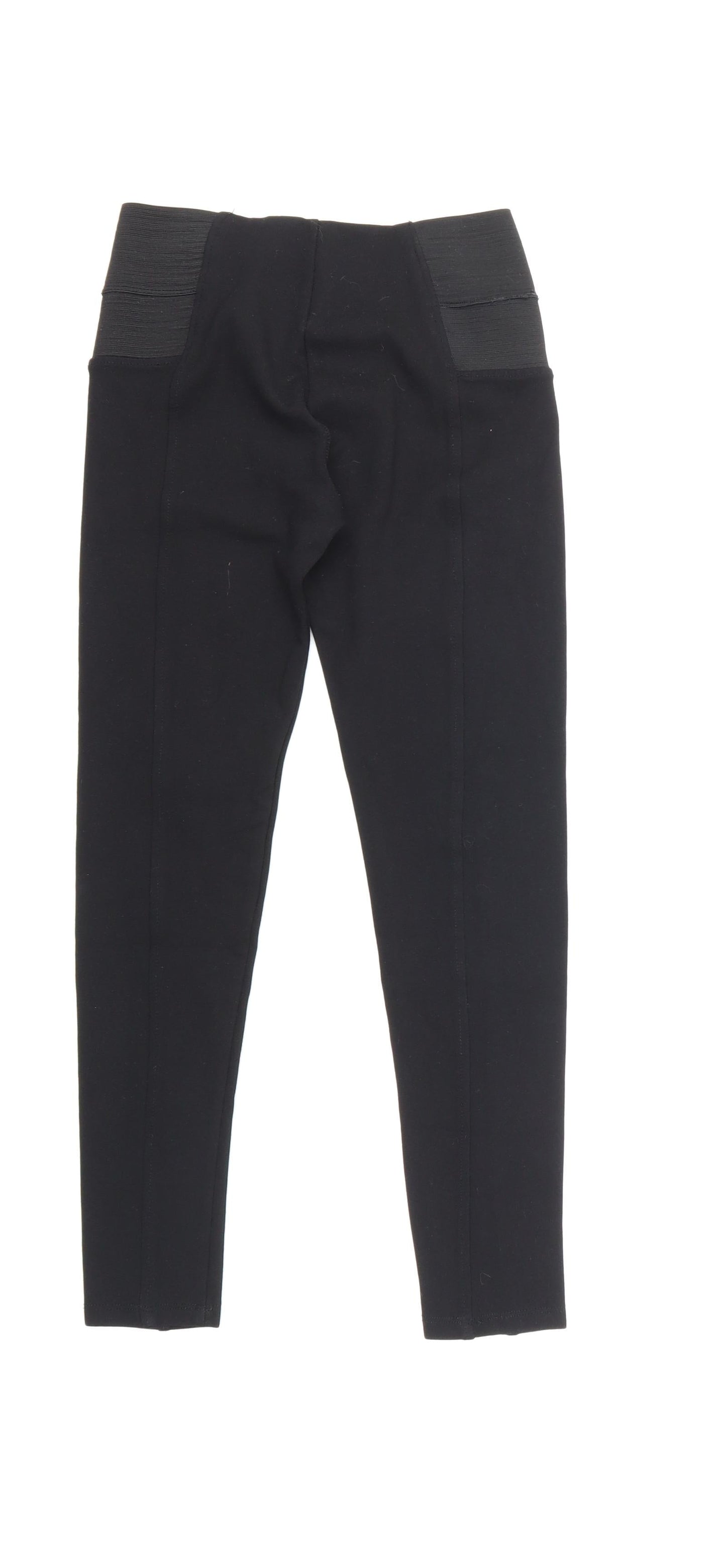 Womens UK Size 25 in Zara Regular Fit Snow Pants Black Trousers