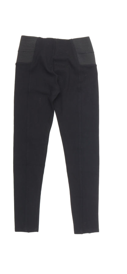 Womens UK Size 25 in Zara Regular Fit Snow Pants Black Trousers