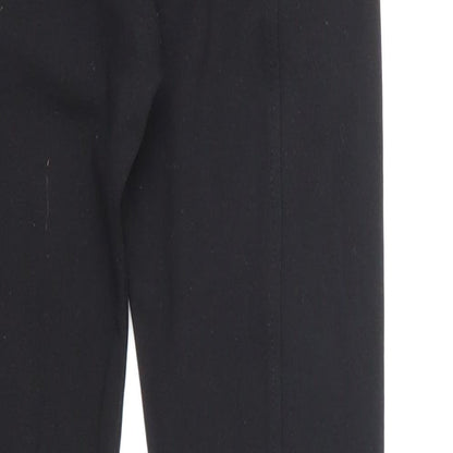 Womens UK Size 25 in Zara Regular Fit Snow Pants Black Trousers