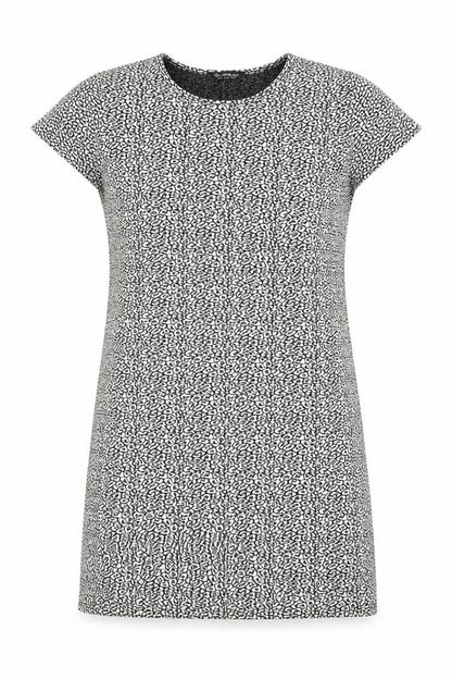 Miss Selfridge  Womens White Animal Print  A-Line  Size 10