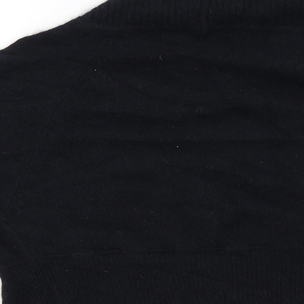 Meily  Womens Black   Cardigan Jumper Size M