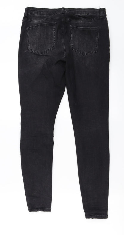 denim co Womens Black   Skinny Jeans Size 12 L26 in