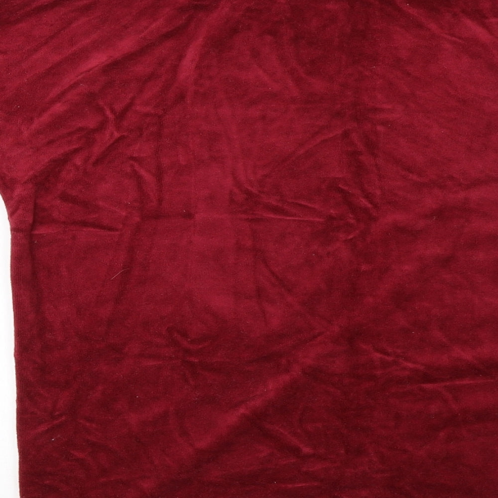 Chase  Womens Red   Pullover Jumper Size 12