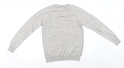 Cedar Wood State  Mens Grey   Pullover Jumper Size S