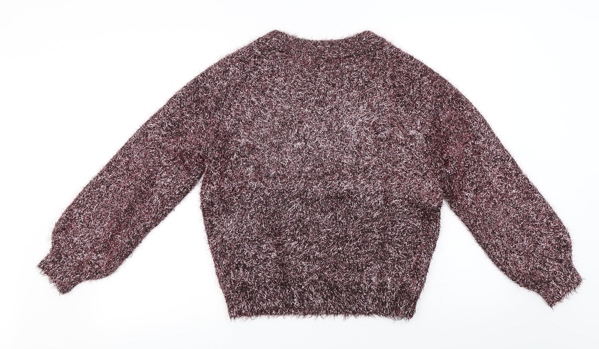 Dorothy Perkins  Womens Purple   Pullover Jumper Size S