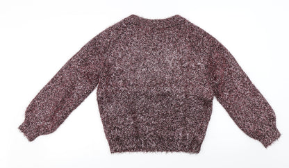 Dorothy Perkins  Womens Purple   Pullover Jumper Size S