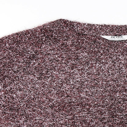 Dorothy Perkins  Womens Purple   Pullover Jumper Size S
