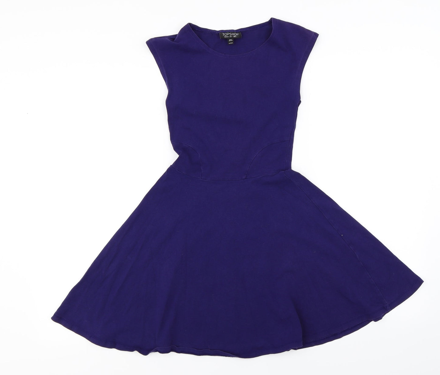 Topshop  Womens Purple   A-Line  Size 6