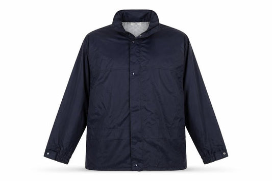 Mens UK Size S Blue Castle Blue Rain Coat