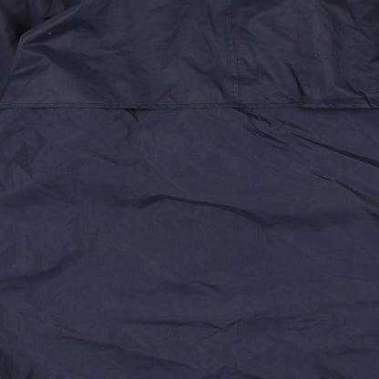Mens UK Size S Blue Castle Blue Rain Coat