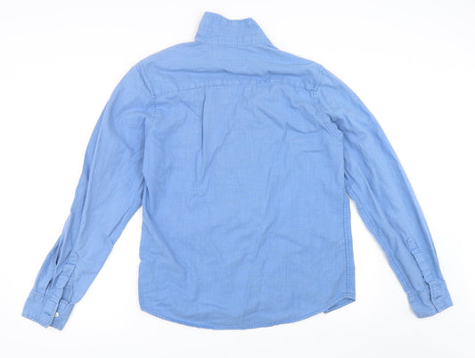 Twisted Soul Mens Blue    Button-Up Size M