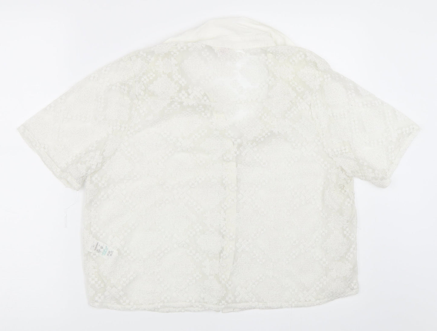 Matalan Womens White   Basic Button-Up Size 18