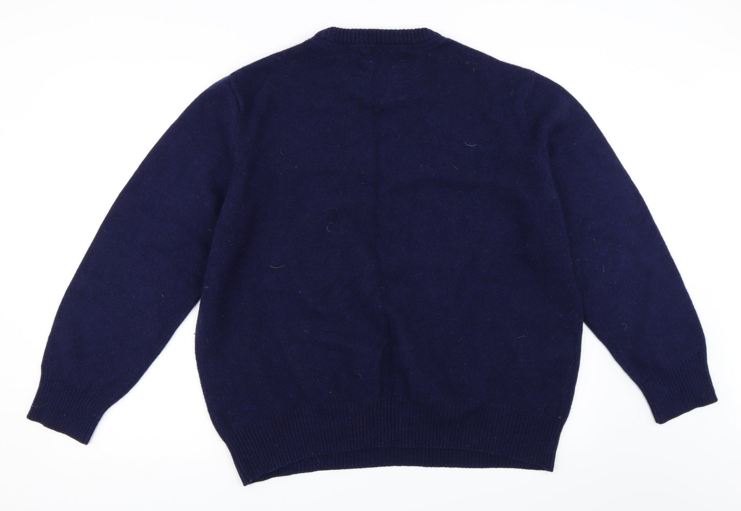 Easy Mens Blue   Pullover Jumper Size 2XL