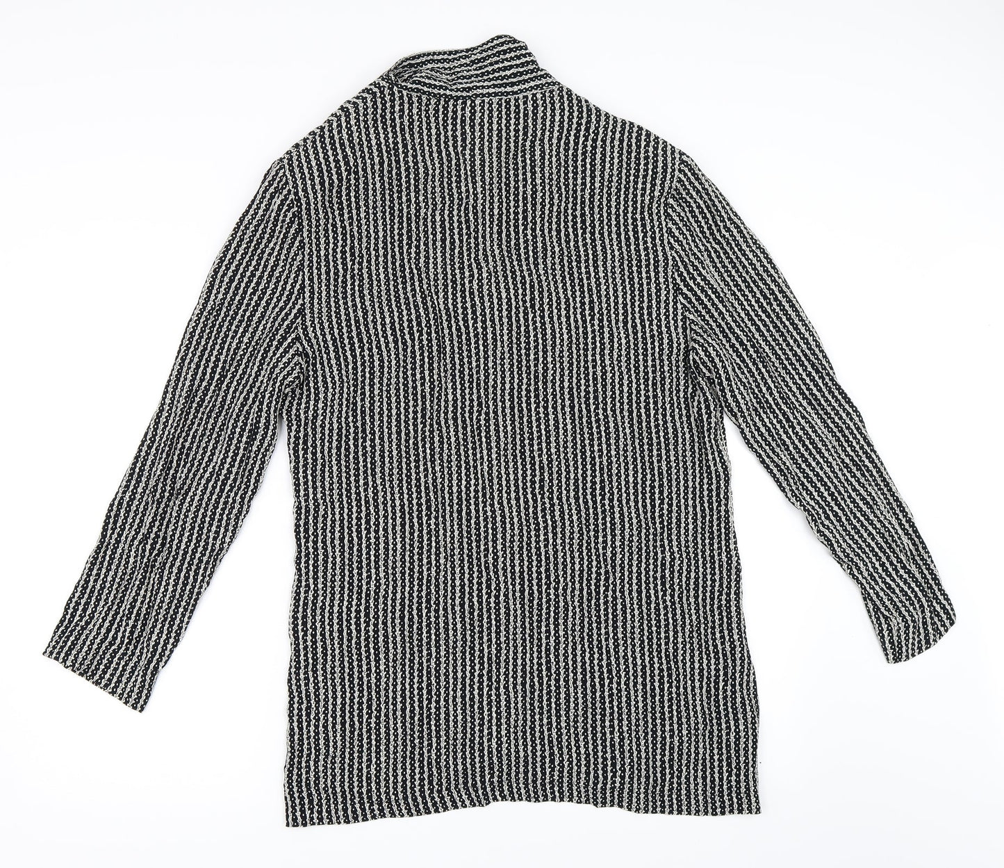 Dorchena Womens Black   Basic Button-Up Size 16