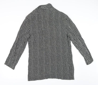 Dorchena Womens Black   Basic Button-Up Size 16