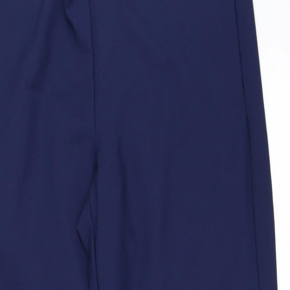 New Look Womens Blue   Trousers  Size 14 L27 in