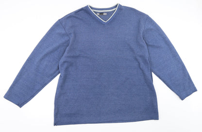 Armando Mens Blue   Pullover Jumper Size L