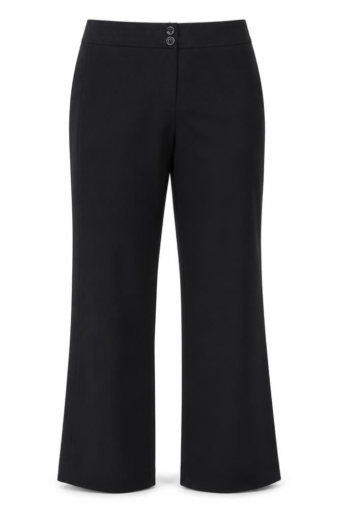 Womens UK Size 12 F&F Regular Fit  Black Trousers