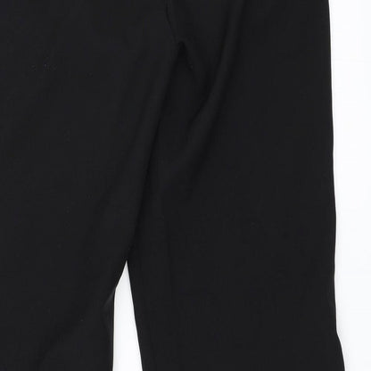 Womens UK Size 12 F&F Regular Fit  Black Trousers