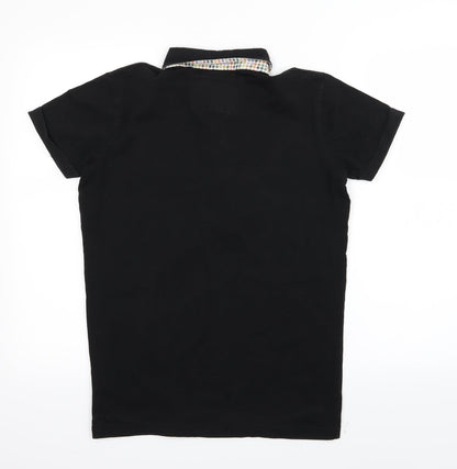 Fabregas Mens Black    Polo Size M