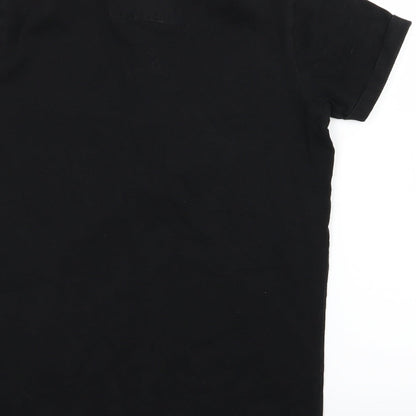 Fabregas Mens Black    Polo Size M