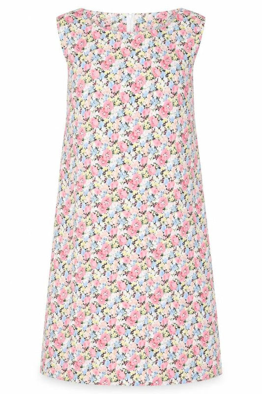 Blue Chameleon Womens Pink Floral  Shirt Dress  Size 14
