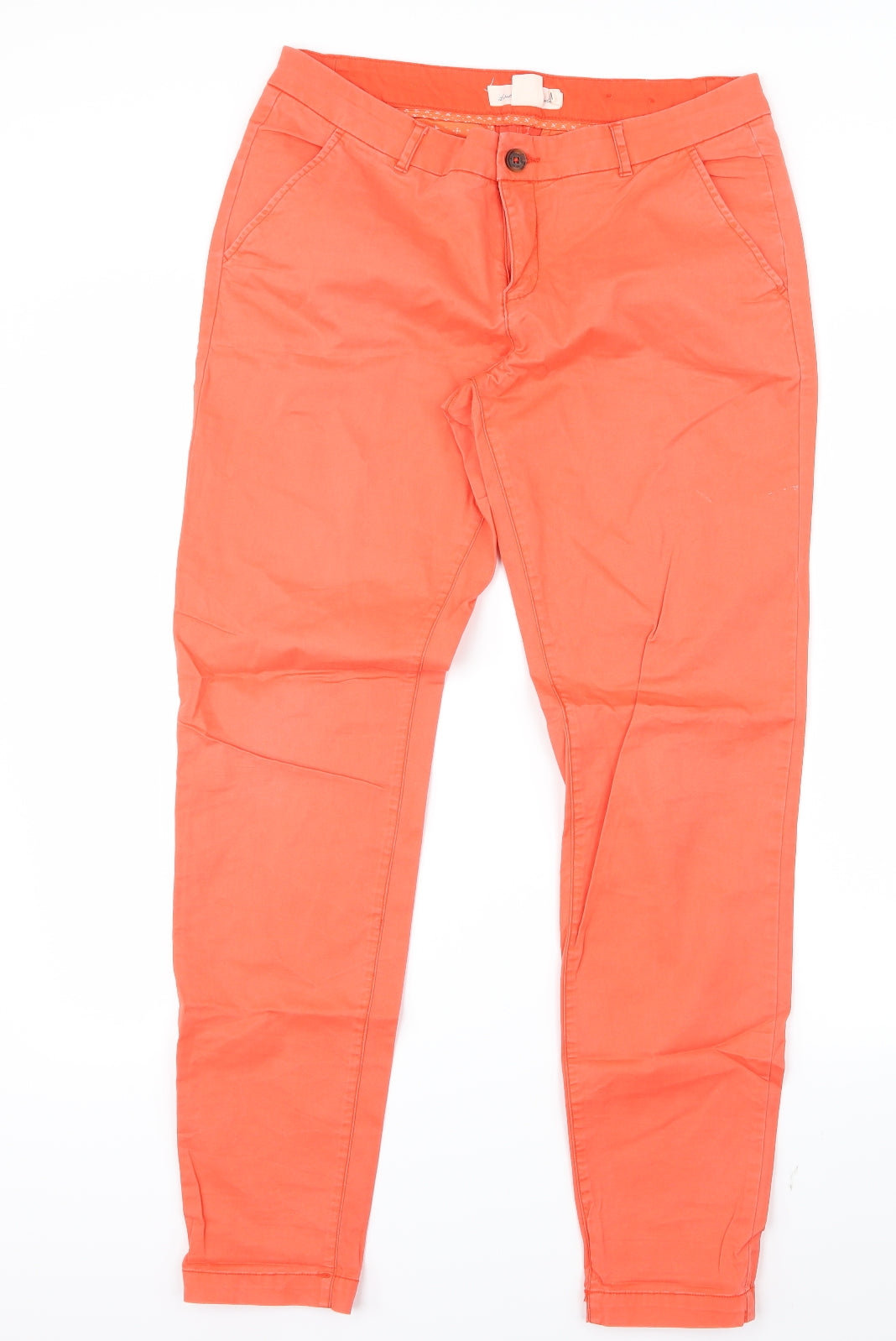 Womens UK Size 10 H&M Regular Fit  Pink Trousers