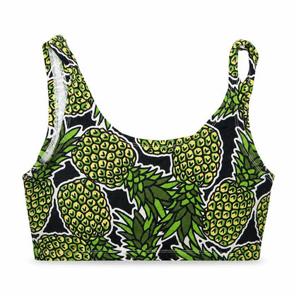 Womens UK Size 6 Divided by H&M Green Cropped T-Shirt
