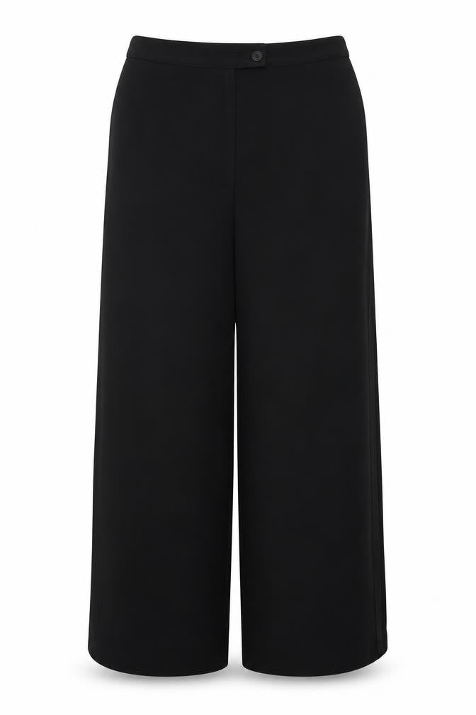 Womens UK Size 12 next Relaxed Fit  Black Trousers