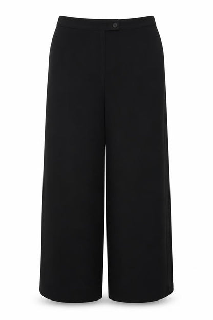 Womens UK Size 12 next Relaxed Fit  Black Trousers