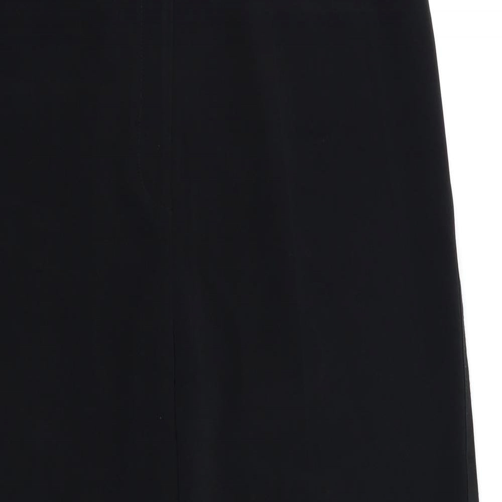 Womens UK Size 12 next Relaxed Fit  Black Trousers