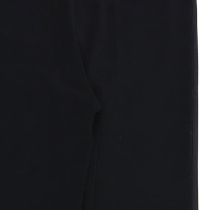 Womens UK Size 12 next Relaxed Fit  Black Trousers